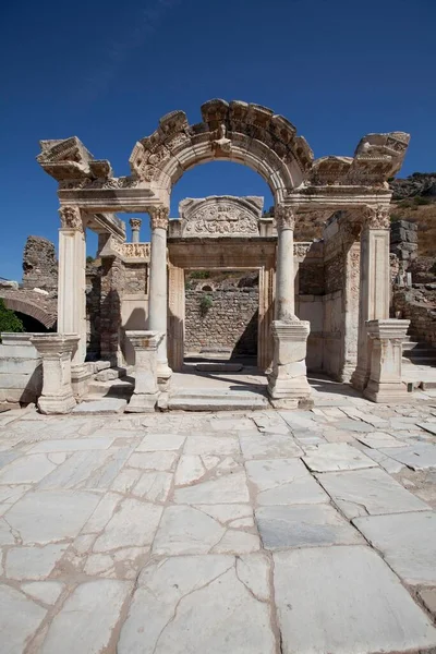 Hadrian Temple Ephesus Izmir Turkey Asia — Stock fotografie