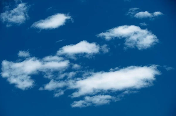 Mraky Modrá Obloha Pozadí — Stock fotografie