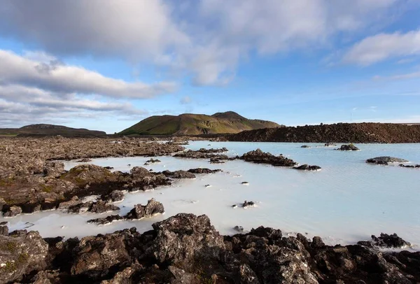 Blue Lagoon Κοντά Στο Grindavik Ισλανδία Ευρώπη — Φωτογραφία Αρχείου