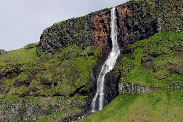 Bjarnarfoss Vízesés Snfellsnes Félsziget Izland Európa — Stock Fotó