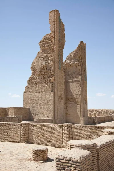 Ruinerna Dehistan Nära Balkanabat Sidenvägen Balkan Provinsen Turkmenistan Asien — Stockfoto