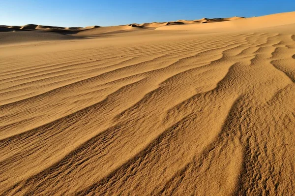 Small Erg Sand Dunes Tehenadou Adrar Ahnet Adrar Ahnet Algeria — Φωτογραφία Αρχείου