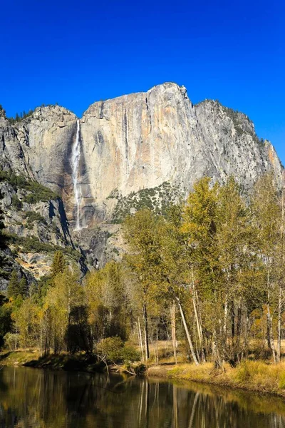 Upper Fall Curry Yosemite Village Yosemite National Park California Usa — Stock Photo, Image