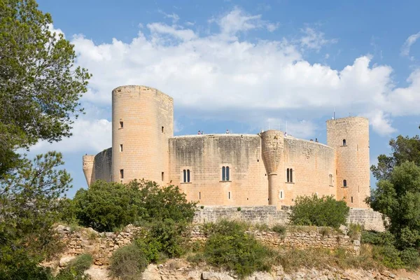 Castell Bellver Palma Majorca Majorca Spain Europe — стоковое фото