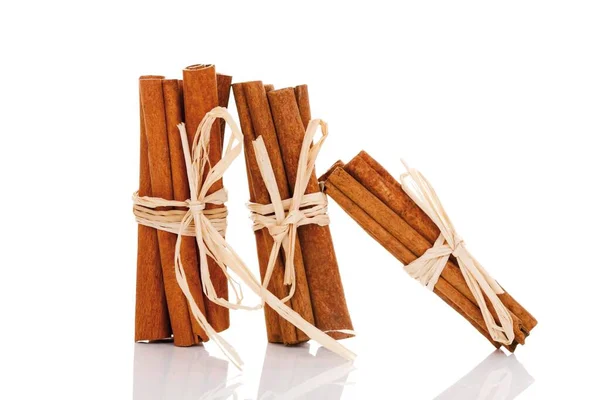 Cinnamon Sticks Close View — 图库照片