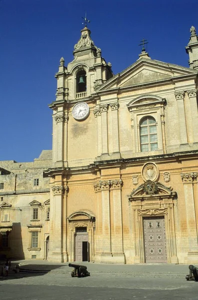 Католицизм Мдины Остров Мальта Мальта Европа — стоковое фото