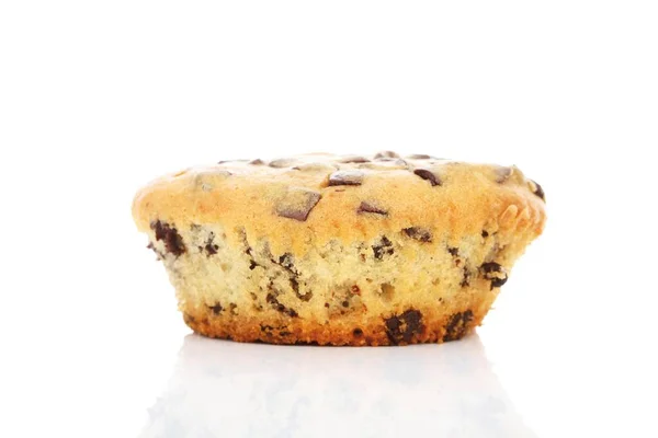 Chocolate Muffin Close View — 스톡 사진