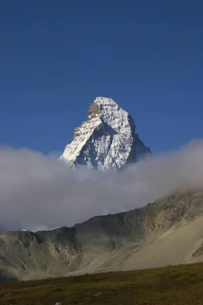 Peak Matterhorn Valais Switzerland Europe — Stock Photo, Image