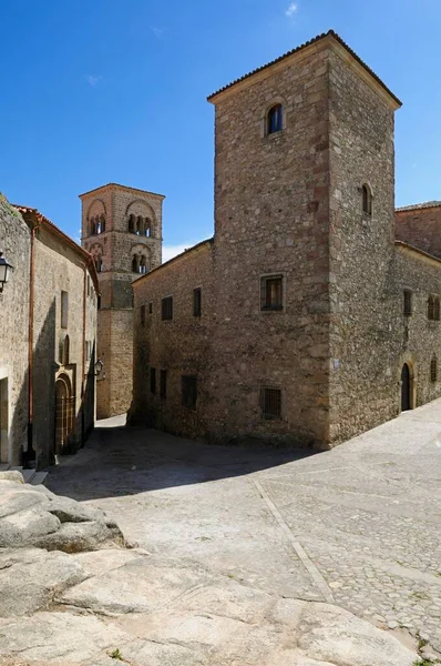 Historic Churches Historic City Trujillo Extremadura Spain Europe — 스톡 사진