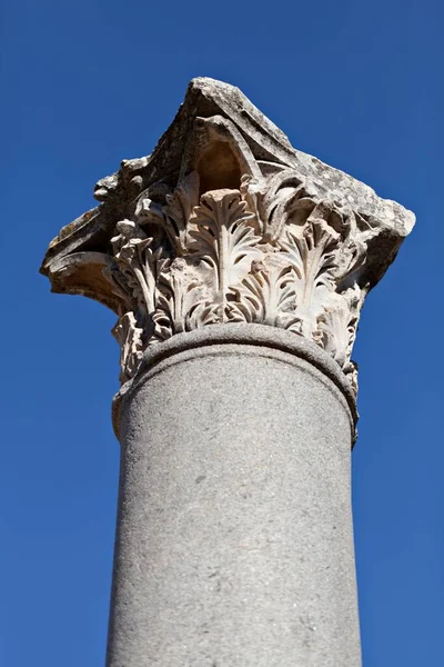 Una Cabeza Columna Éfeso — Foto de Stock