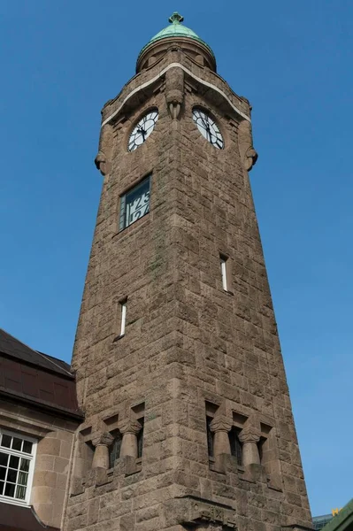 Torre Nível Pauli Piers Hamburgo Alemanha Europa — Fotografia de Stock