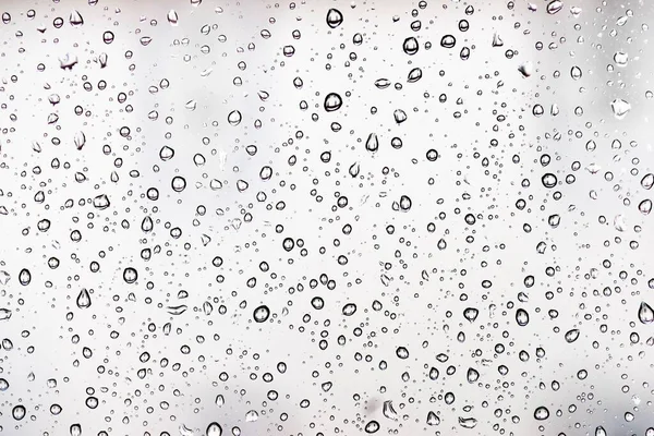 Water Drops Window Pane Glass Pane Window Rain Bad Weather — Stock Photo, Image