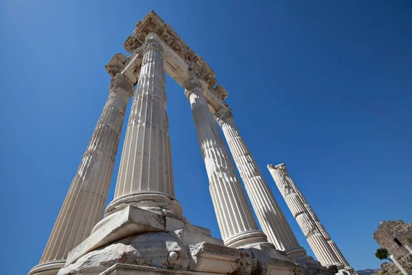 Trajan Templom Bergama Izmir Törökország Ázsia — Stock Fotó