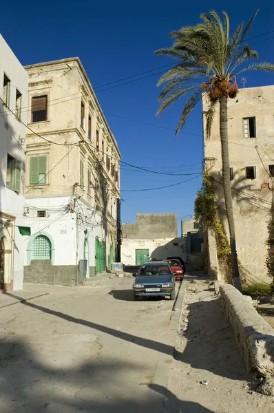 Piccola Piazza Nel Centro Storico Tripoli Libia Africa — Foto Stock
