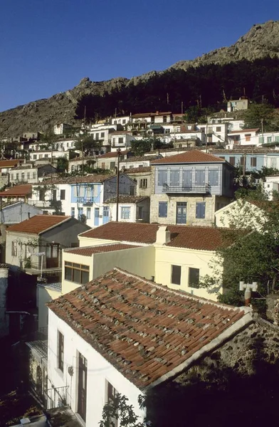 Chora Capital Samothraki Island Thrakia Greece Europe — Stok fotoğraf