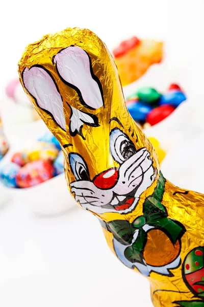 Colourful Easter Bunny Close View — Φωτογραφία Αρχείου