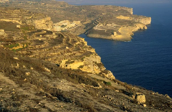 South Coast Gozo Island Malta Europe — Foto Stock