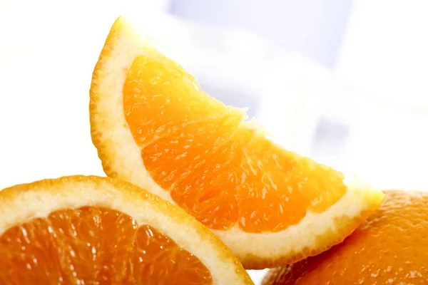 Narancssárga Ékek Közelről — Stock Fotó