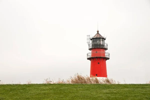 Lighthouse North Sea Resort Buesum Bsum Dithmarschen Schleswig Holstein Germany — Stock Photo, Image