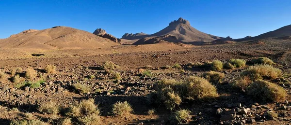 Volcanic Landscape Atakor Hoggar Ahaggar Mountains Wilaya Tamanrasset Algeria Sahara — ストック写真