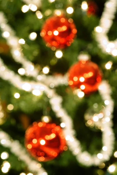 Christmas Tree Detail Close View — Φωτογραφία Αρχείου