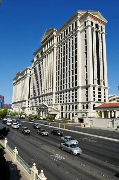 Bouw Van Cesars Palace Hotel Casino Las Vegas Nevada Verenigde — Stockfoto
