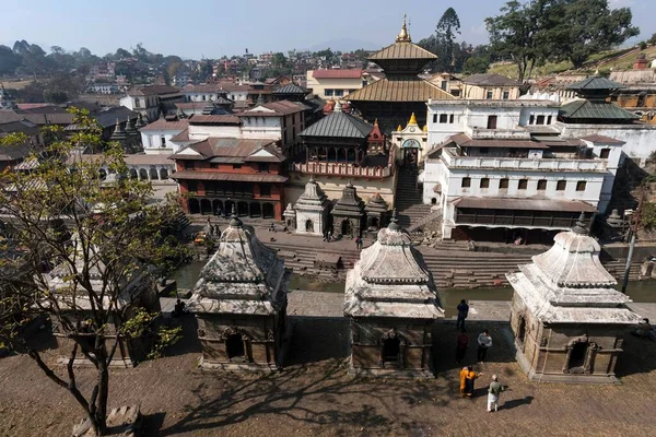 Pashupatinath Temple Pashupatinath Kathmandu Unesco World Heritage Site Nepal Asia — Fotografia de Stock