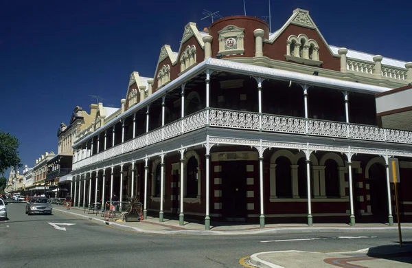 Casas Históricas Centro Fremantle — Foto de Stock