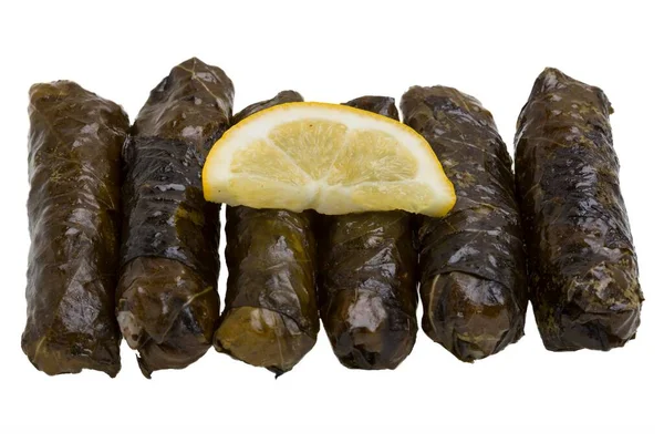Gefüllte Traubenblätter Mit Olivenöl — Stockfoto