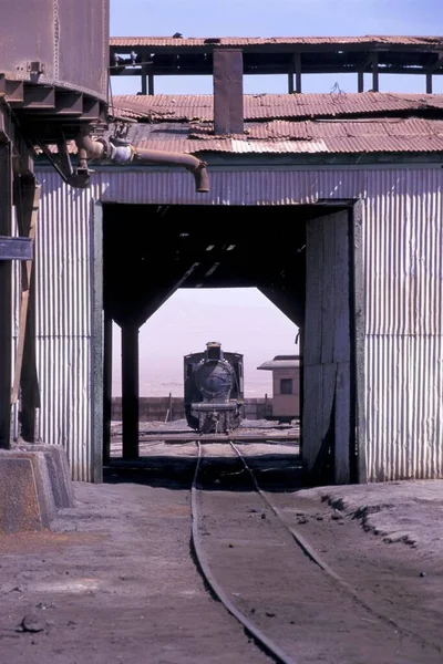 Old Railway Station Baquedano Chile — Foto de Stock