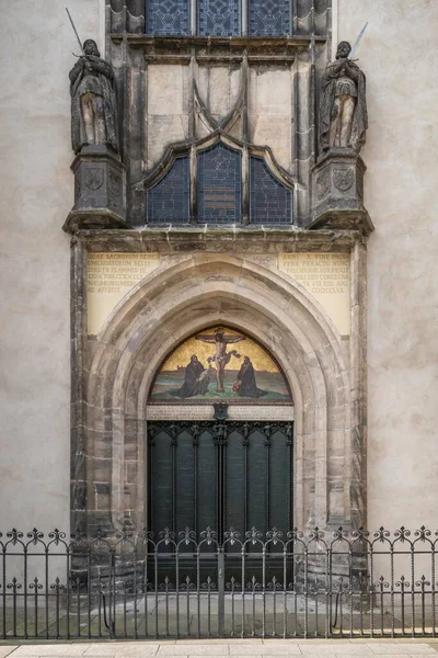 Protestant Castle Church Also Church Reformation Unesco World Heritage Site — Foto de Stock