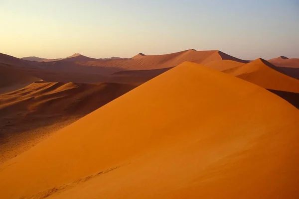 Dunes Sossus Vlei Namibia — стоковое фото