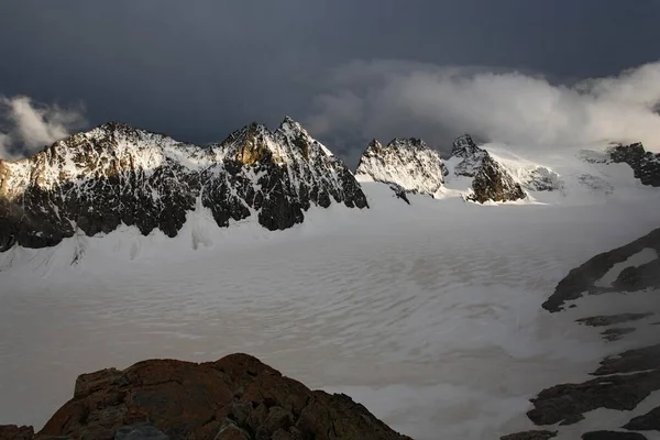 Glaciar Blanc Provenza Alpes Costa Azul Altos Alpes Francia Europa — Foto de Stock
