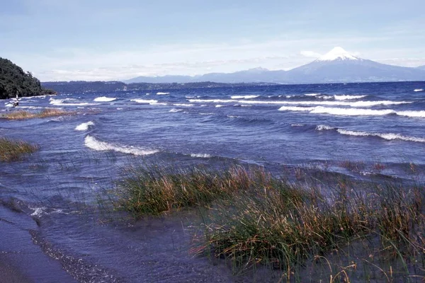 Lago Chungara Chile View — Stockfoto