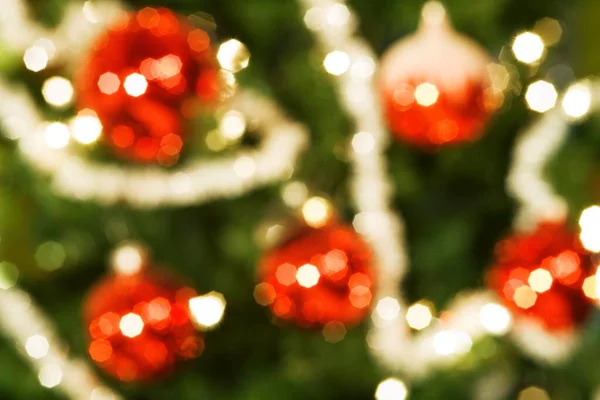 Christmas Tree Detail Close View — Fotografia de Stock