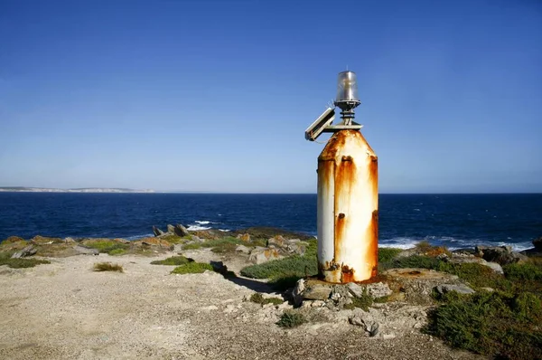 Small Lighthouse Point Ellen Vivonne Bay Kangaroo Island South Australia — Stock Photo, Image