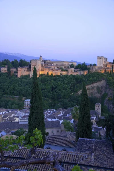 Alhambra Granada Province Andaluca Spain Europe — Stockfoto