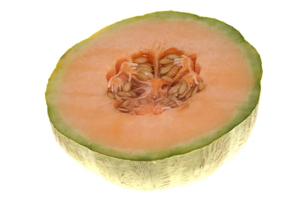 Charentais Melon Close View — Stock Photo, Image