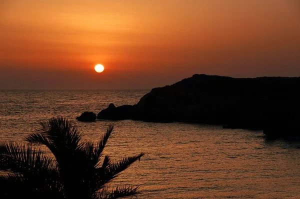 Sunset in Lefkos, Karpathos, Aegean Islands, Aegean Sea, Greece, Europe