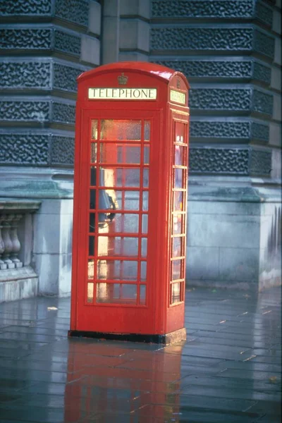 Telefon Box Londyn Anglia Wielka Brytania — Zdjęcie stockowe