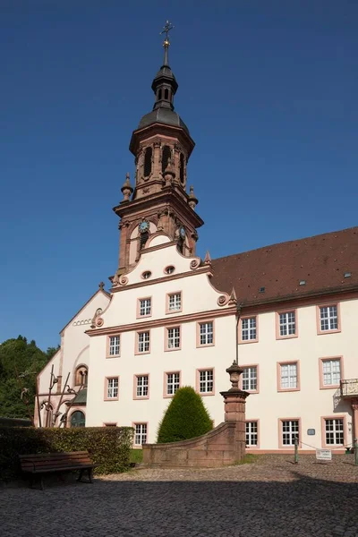 City Church Marien Abbey Former Monastery Basilica Gengenbach Northern Black — Stock Photo, Image