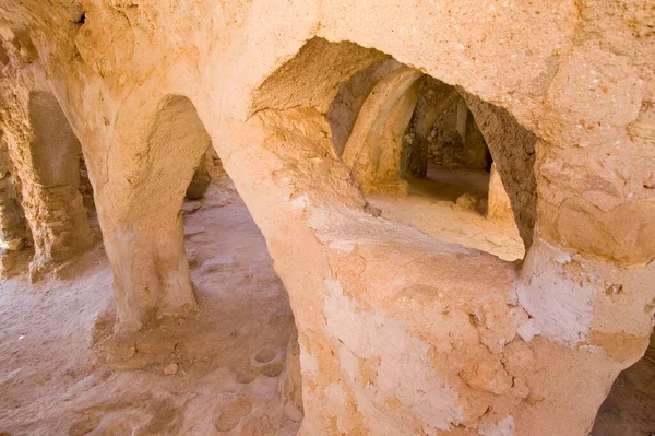 Ancient Mosque Nalut Nafusah Mountains Libya Africa — Stock Photo, Image