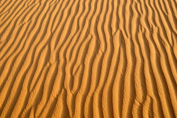 Sand Ripples Surface Dune Tassili Hoggar Wilaya Tamanrasset Algeria Sahara — Stockfoto