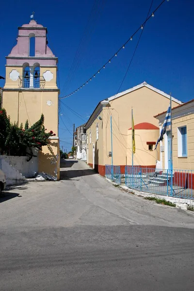 Centro Vitalades Lefkimi Corfu Grécia Europa — Fotografia de Stock