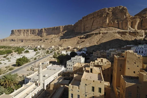 Khaylla Khaylah Village Wadi Doan Wadi Hadramaut Yemen Asia — Φωτογραφία Αρχείου
