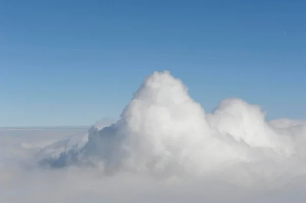 Aerial View Cloud Gelsenkirchen North Rhine Westphalia Germany Europe — Zdjęcie stockowe