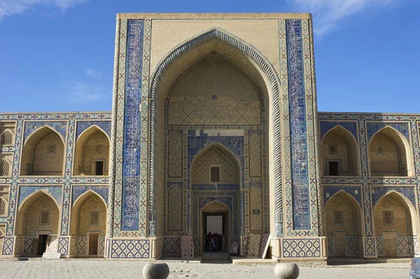 Ulugbek Madrasah 1417 Bukhara Uzbekistan Asia — Stock Photo, Image