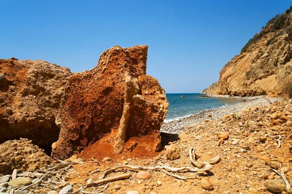 Bahía Creta Del Sur Grecia Europa — Foto de Stock