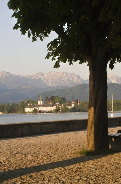 Traunsee Salzkammergut Régió Ausztria Európa — Stock Fotó