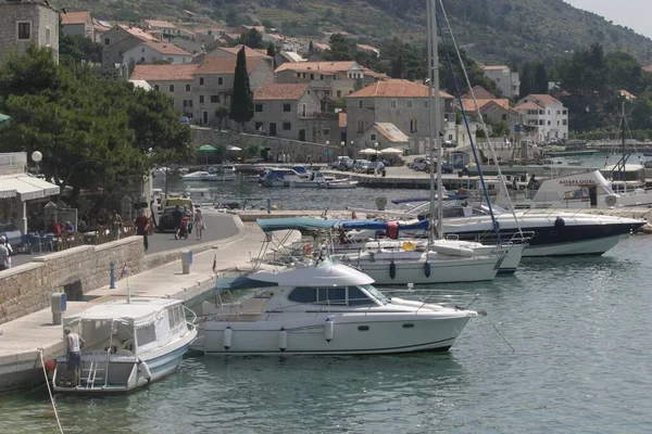 Harbour Bol Brac Croatia Europe — Stockfoto